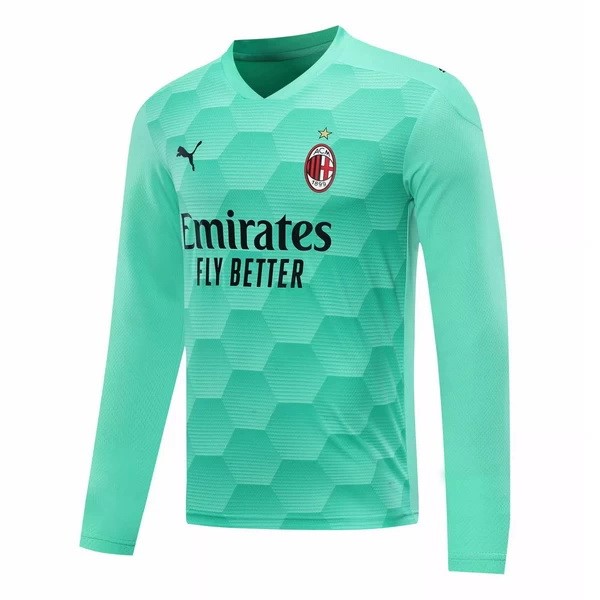 Camiseta Milan 1ª ML Portero 2020/21 Verde